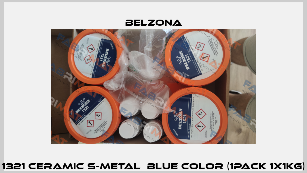 1321 Ceramic S-Metal  BLUE color (1pack 1x1kg) Belzona