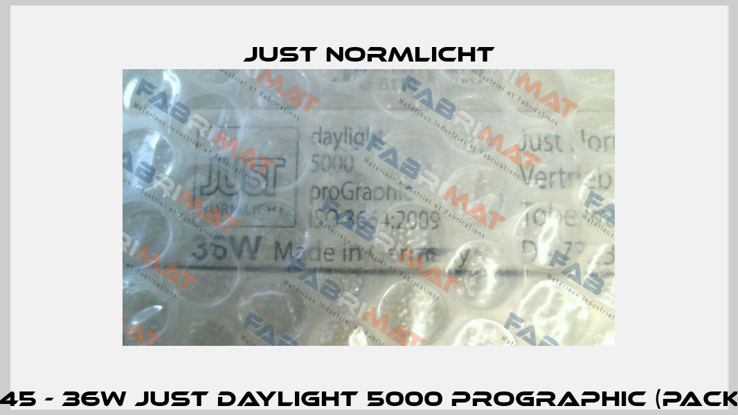 100545 - 36W JUST daylight 5000 proGraphic (pack x10) Just Normlicht