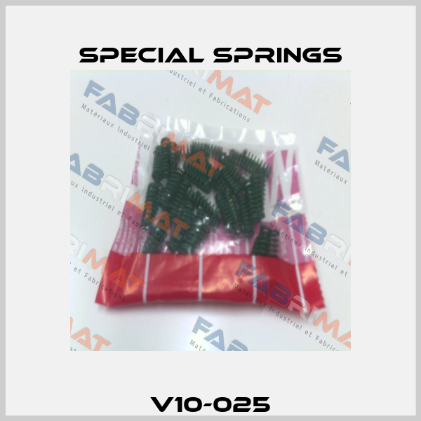 V10-025 Special Springs