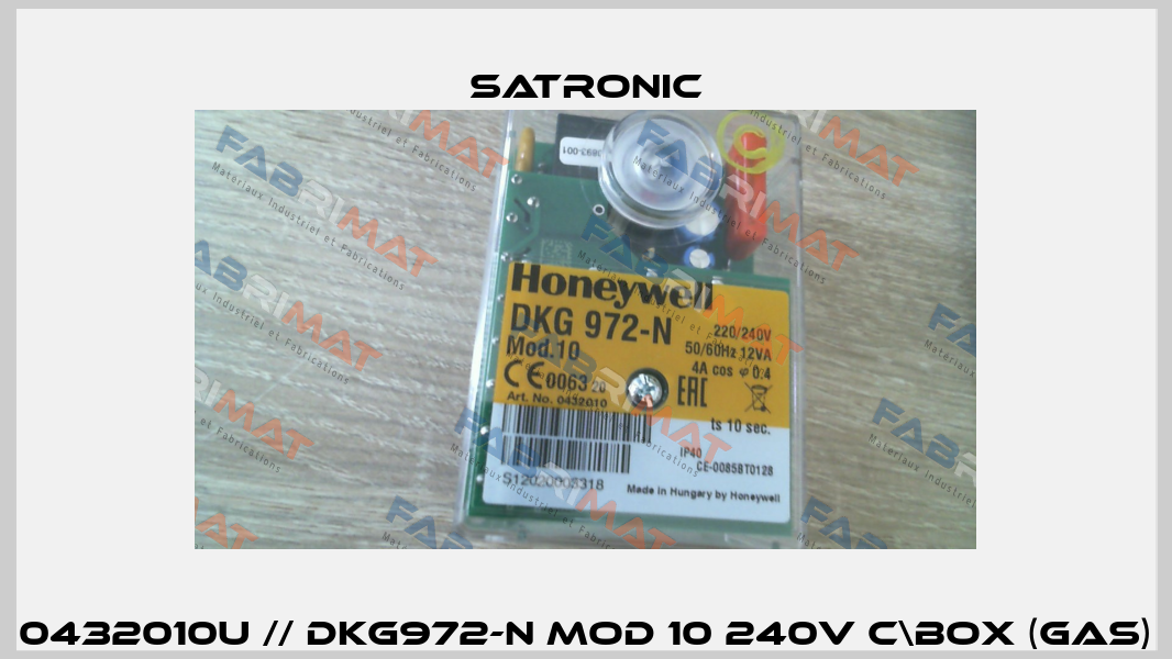 0432010U // DKG972-N MOD 10 240V C\BOX (gas) Satronic