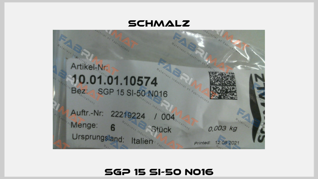 SGP 15 SI-50 N016 Schmalz