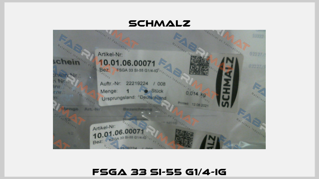 FSGA 33 SI-55 G1/4-IG Schmalz