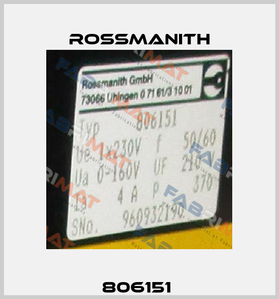 806151  Rossmanith