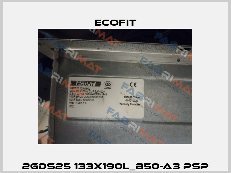 2GDS25 133x190L_B50-A3 pSP Ecofit
