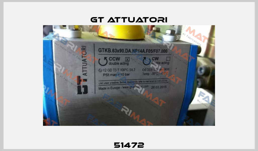 51472 GT Attuatori