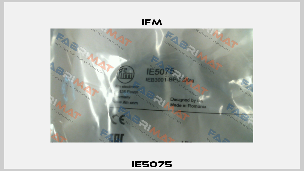 IE5075 Ifm