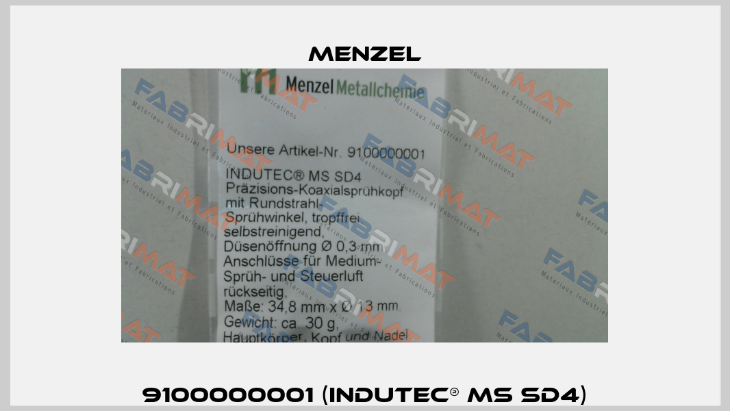 9100000001 (INDUTEC® MS SD4) Menzel