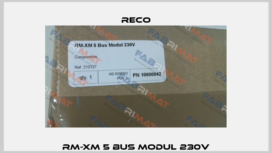 RM-XM 5 Bus Modul 230V Reco