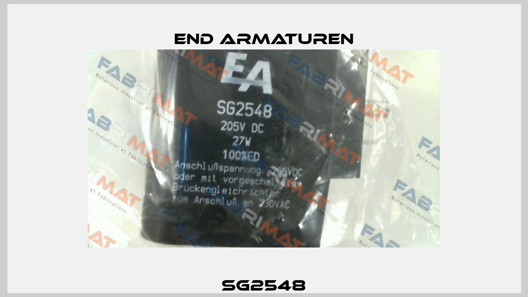 SG2548 End Armaturen