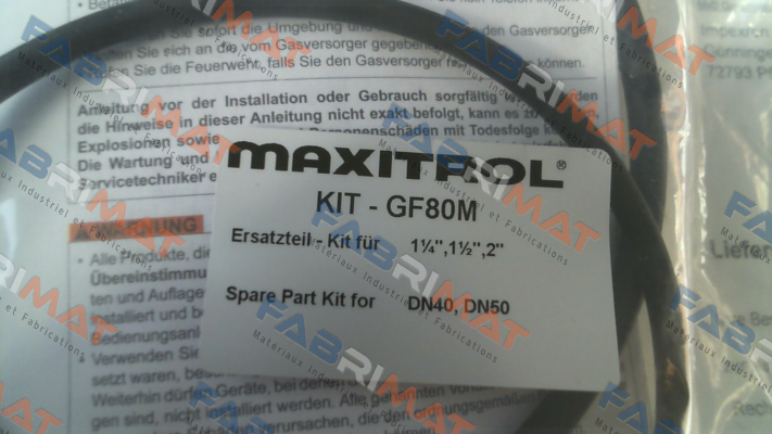 5090 KIT - GF 80 M Maxitrol