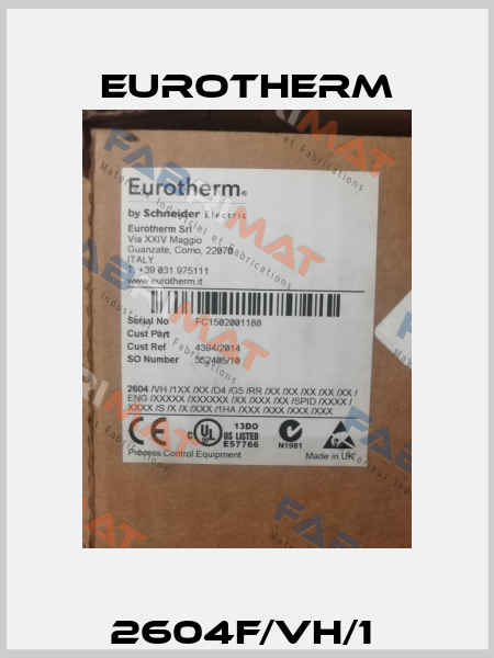 2604F/VH/1  Eurotherm