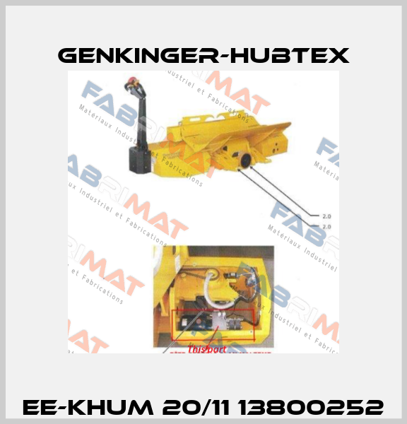 EE-KHUM 20/11 13800252 Genkinger-HUBTEX