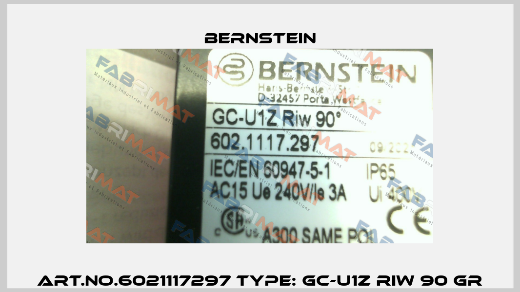 Art.No.6021117297 Type: GC-U1Z RIW 90 GR Bernstein