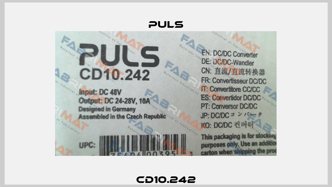CD10.242 Puls