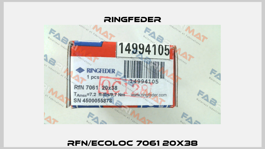 RFN/ECOLOC 7061 20X38 Ringfeder