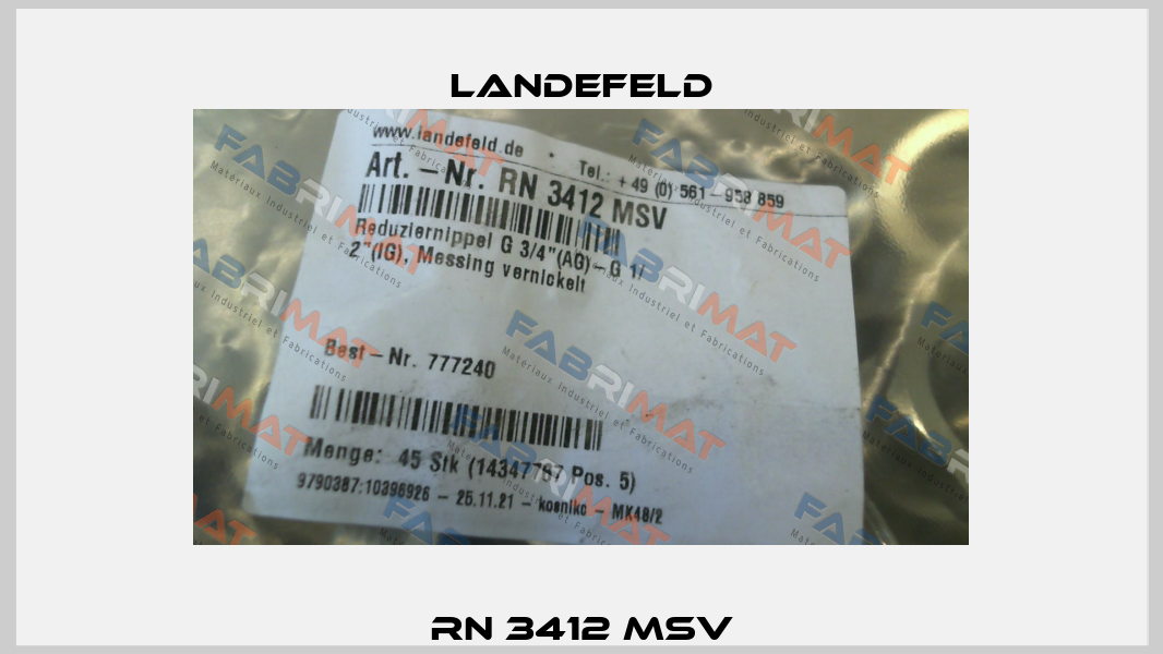 RN 3412 MSV Landefeld