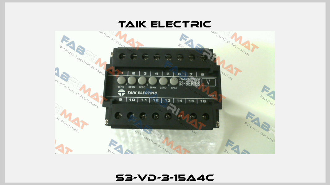 S3-VD-3-15A4C TAIK ELECTRIC