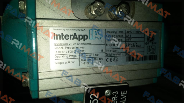 IA100S12.F05-F0711 InterApp