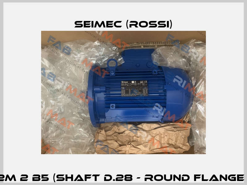 HB3 112M 2 B5 (shaft D.28 - round flange D.250) Seimec (Rossi)