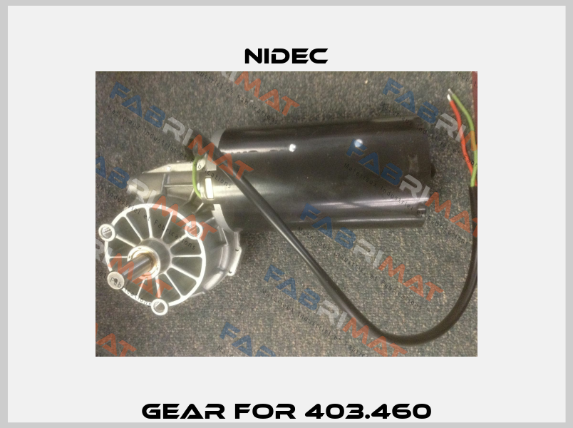 gear for 403.460 Nidec