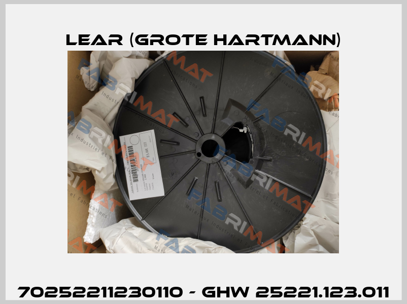 70252211230110 - GHW 25221.123.011 Lear (Grote Hartmann)