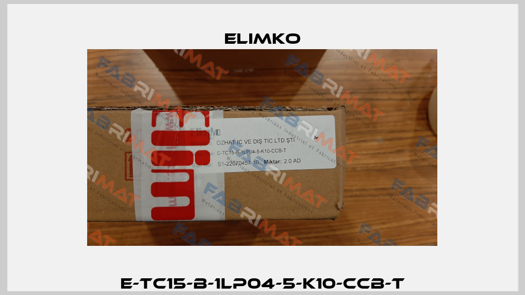 E-TC15-B-1LP04-5-K10-CCB-T Elimko