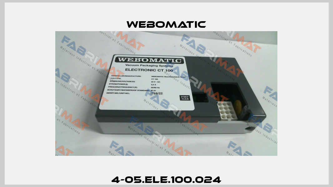 4-05.ELE.100.024 Webomatic