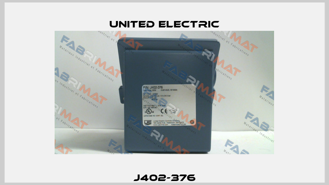 J402-376 United Electric