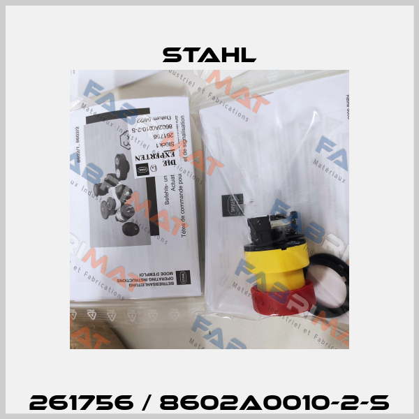 261756 / 8602A0010-2-S Stahl