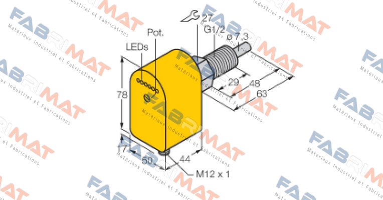 FCS-GL1/2A4P-LIX-H1141/V300 Turck