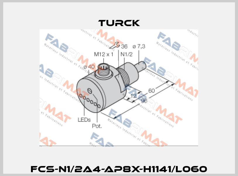 FCS-N1/2A4-AP8X-H1141/L060 Turck