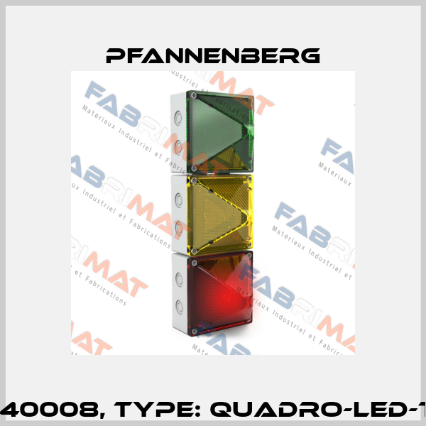 Art.No. 21106640008, Type: QUADRO-LED-TL RD YE GN HV Pfannenberg