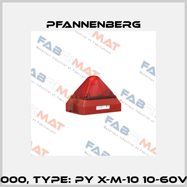 Art.No. 21551815000, Type: PY X-M-10 10-60V DC RD RAL3000 Pfannenberg