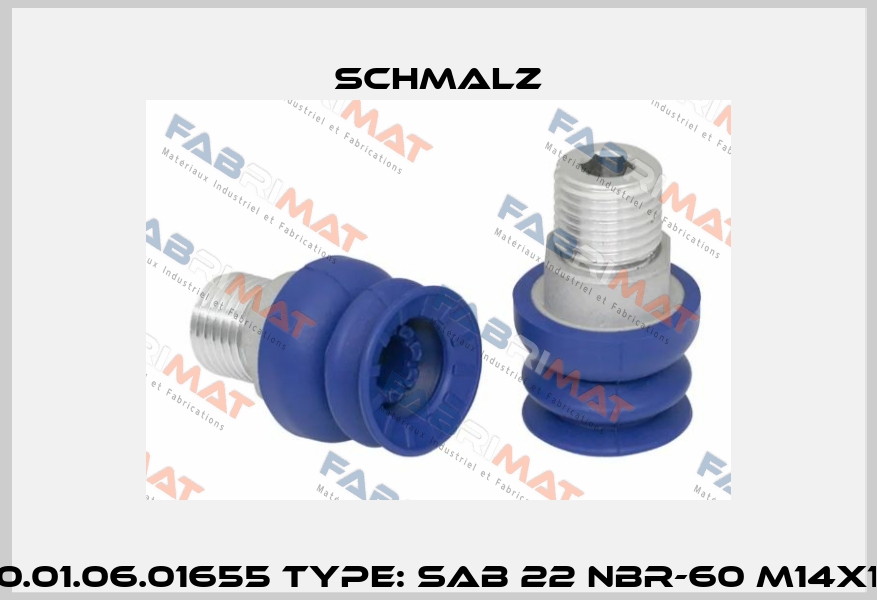 P/N: 10.01.06.01655 Type: SAB 22 NBR-60 M14x1.5-AG Schmalz