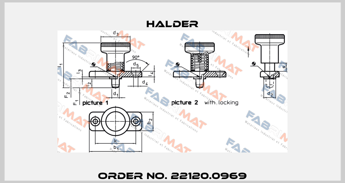 Order No. 22120.0969 Halder