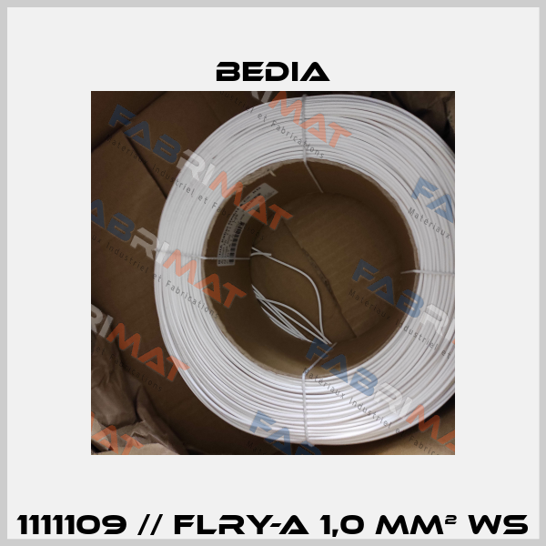 1111109 // FLRY-A 1,0 mm² ws Bedia