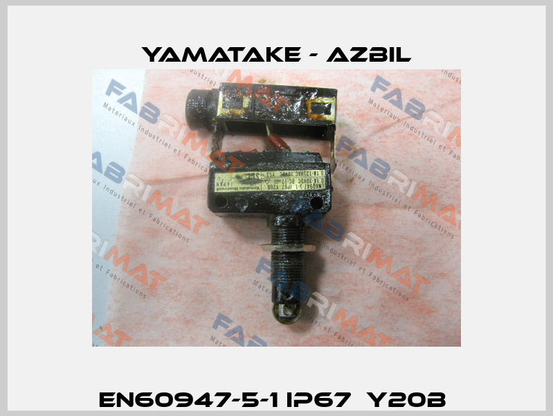 EN60947-5-1 IP67  Y20B  Yamatake - Azbil