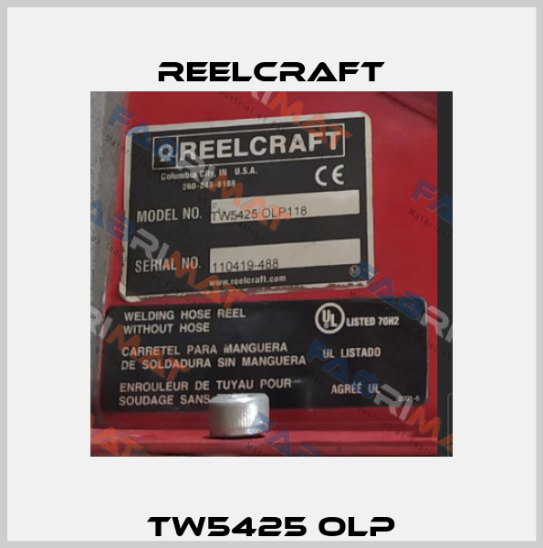 TW5425 OLP Reelcraft