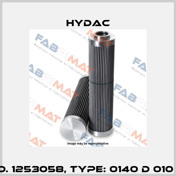Mat No. 1253058, Type: 0140 D 010 BH4HC Hydac