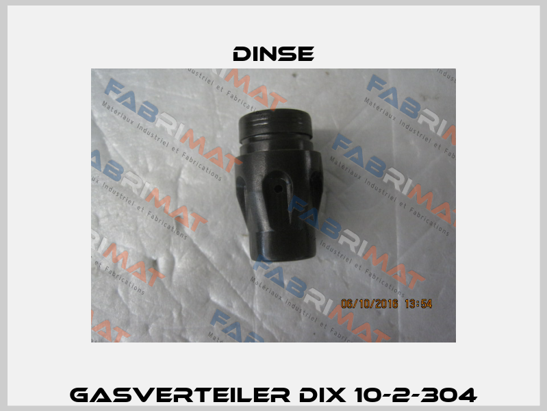 Gasverteiler DIX 10-2-304 Dinse