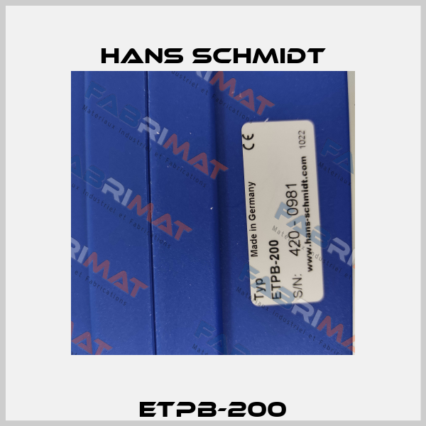 ETPB-200 Hans Schmidt