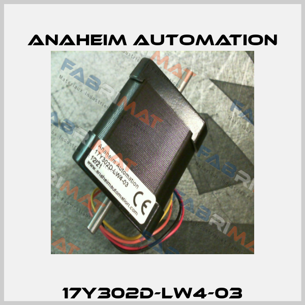 17Y302D-LW4-03 Anaheim Automation