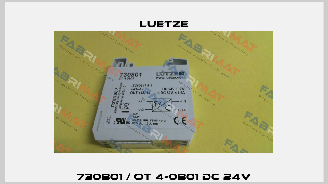 730801 / OT 4-0801 DC 24V Luetze