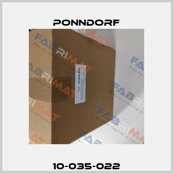 10-035-022 Ponndorf