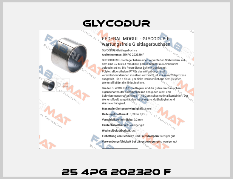 25 4PG 202320 F Glycodur