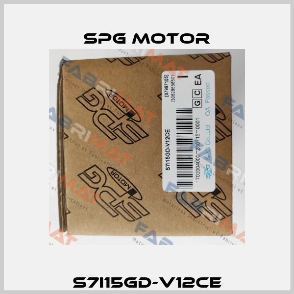S7I15GD-V12CE Spg Motor