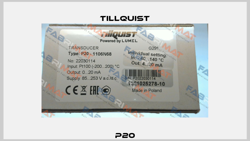 P20 Tillquist